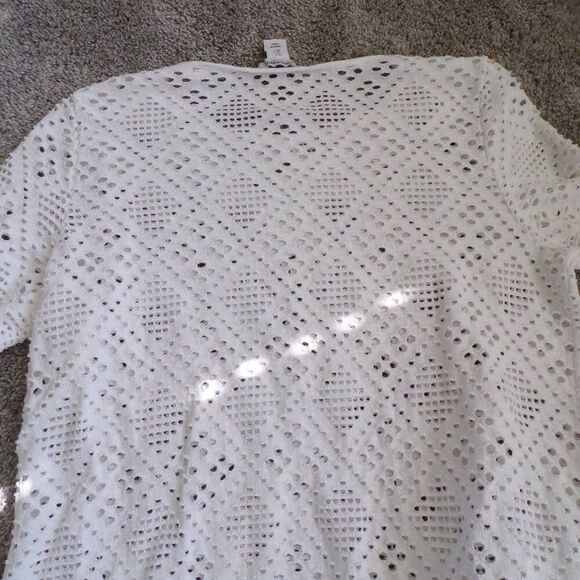 Haute Hippie pop over white mini dress L - Picture 7 of 7